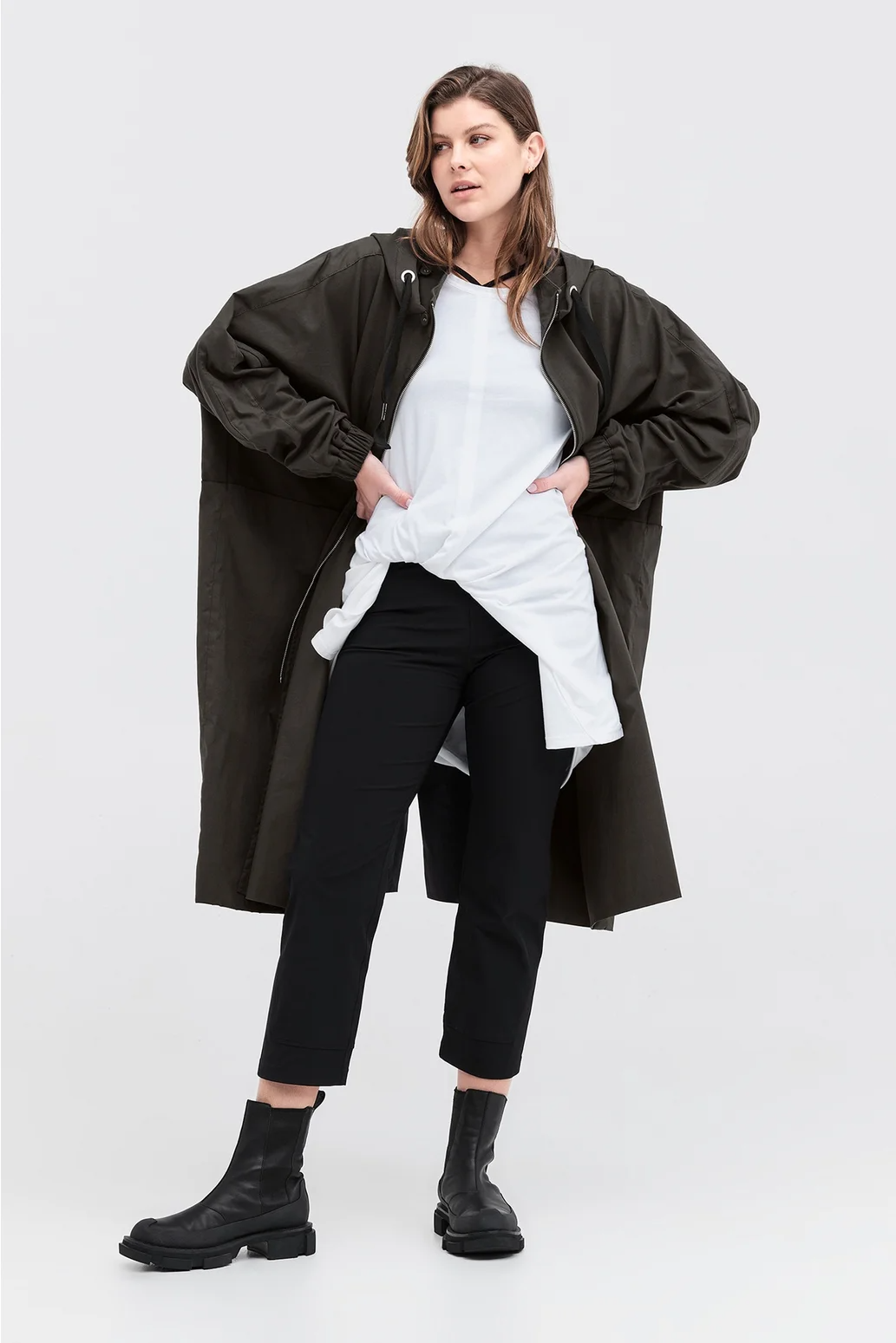 Taylor Ascribe Coat - Tarmac