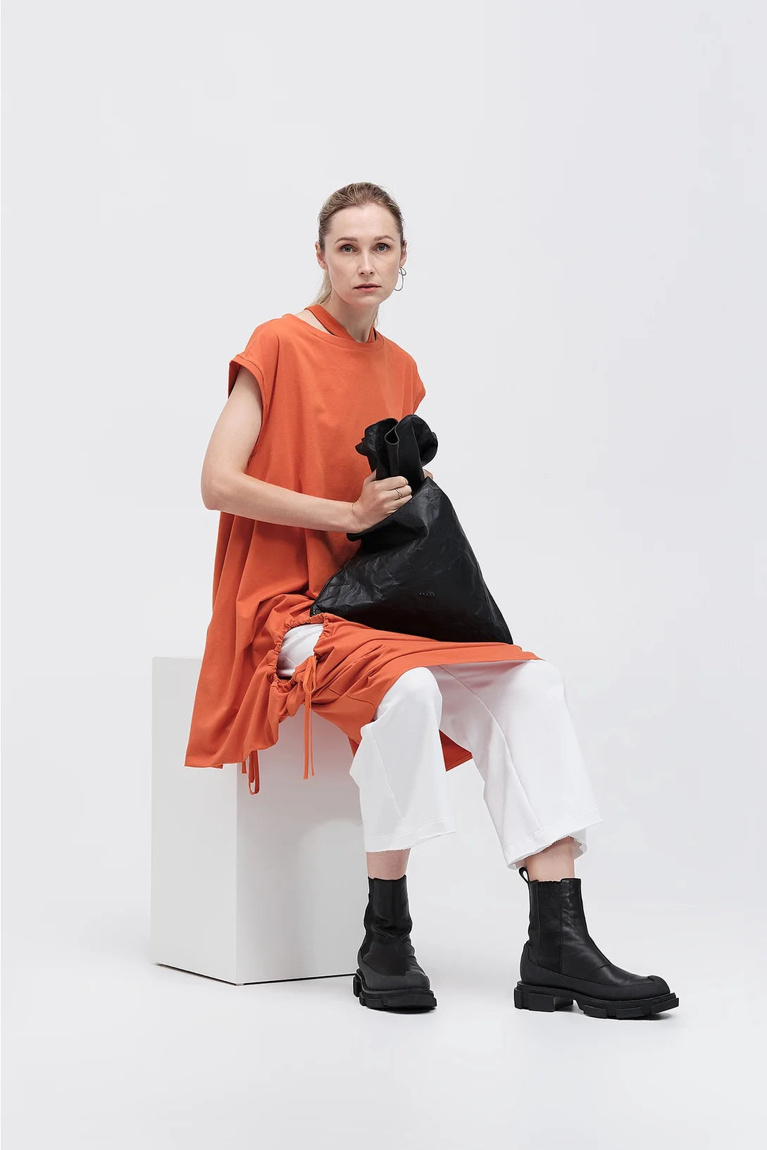 Taylor Recoil Dress - Russet