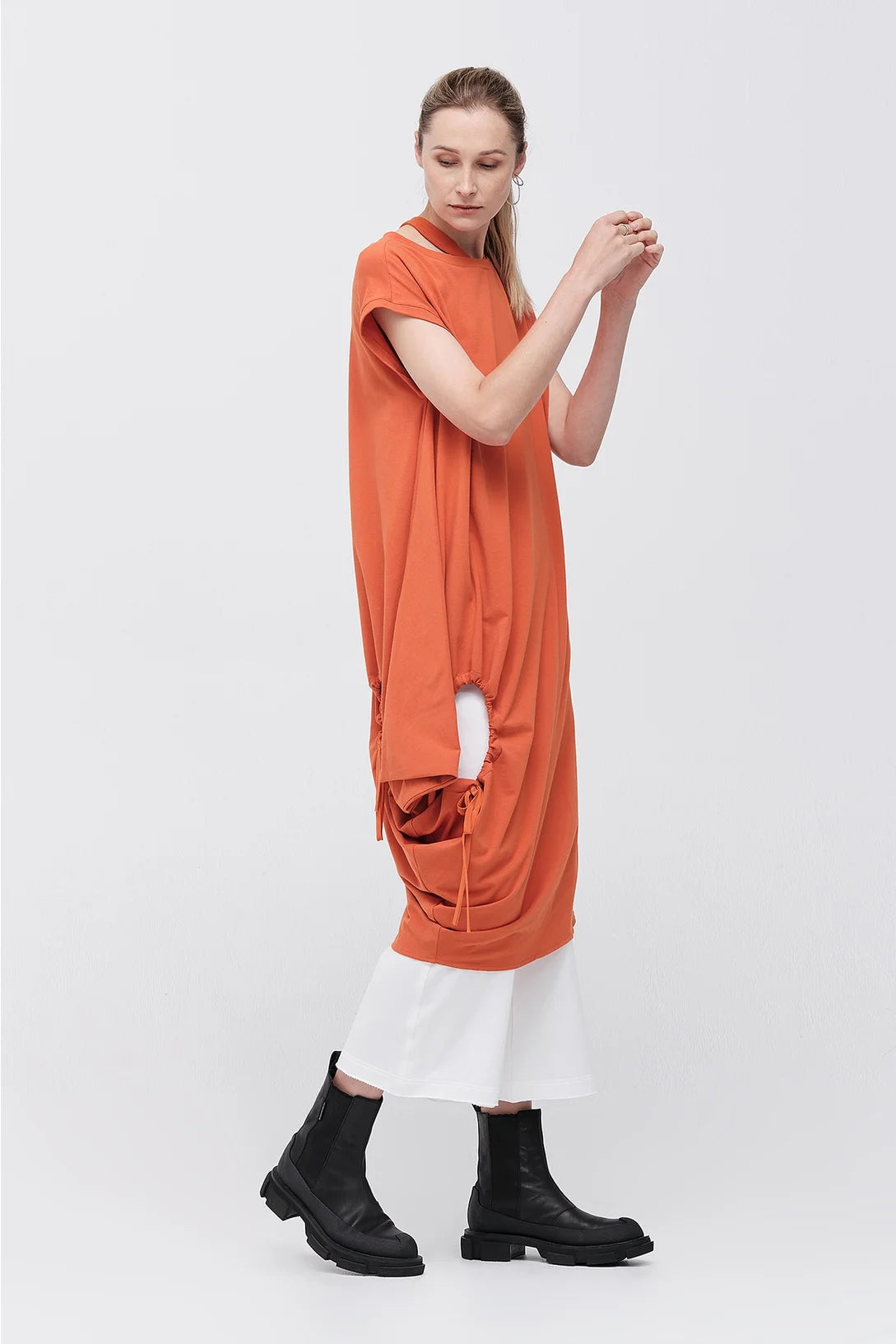 Taylor Recoil Dress - Russet