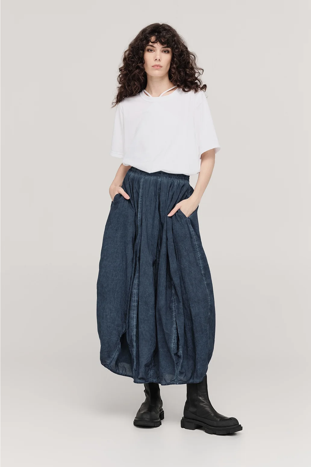 Taylor Scope Skirt - Diffused Midnight