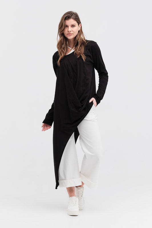 Taylor Rotate Tunic - Black