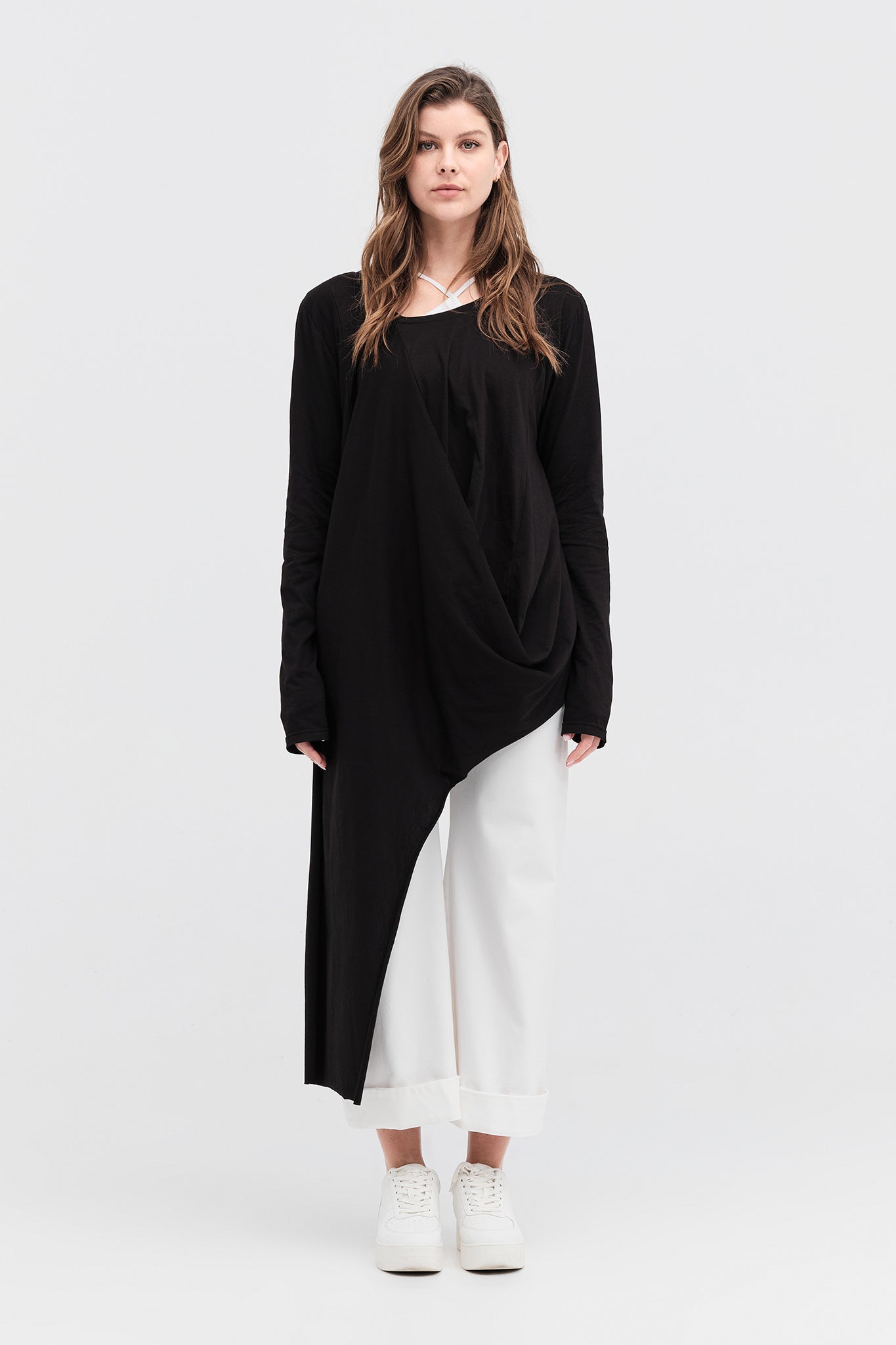 Taylor Rotate Tunic - Black