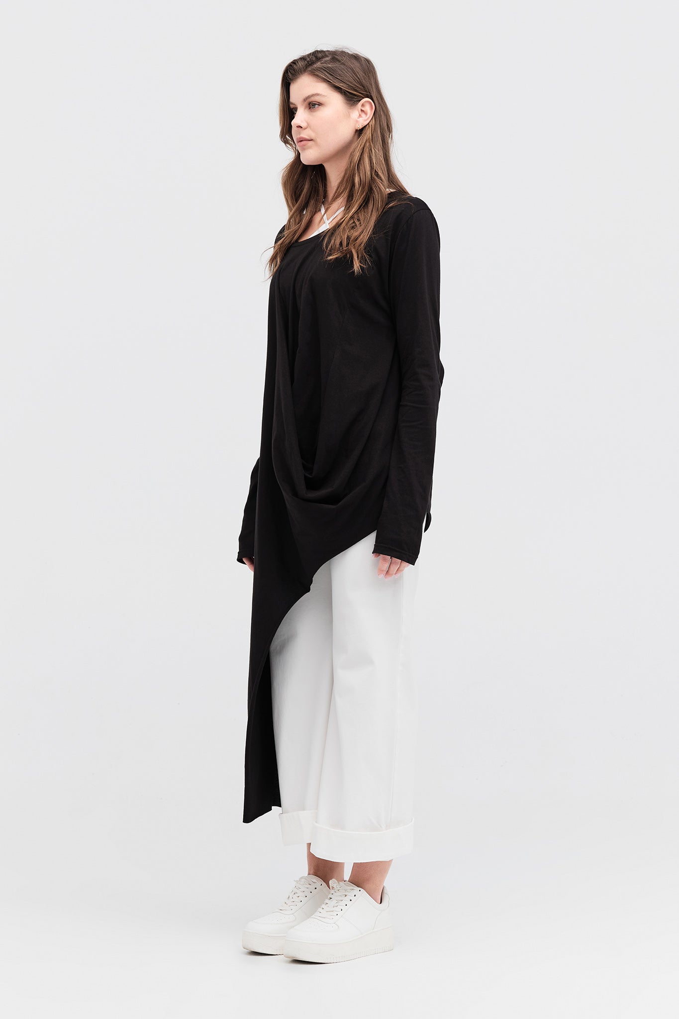 Taylor Rotate Tunic - Black