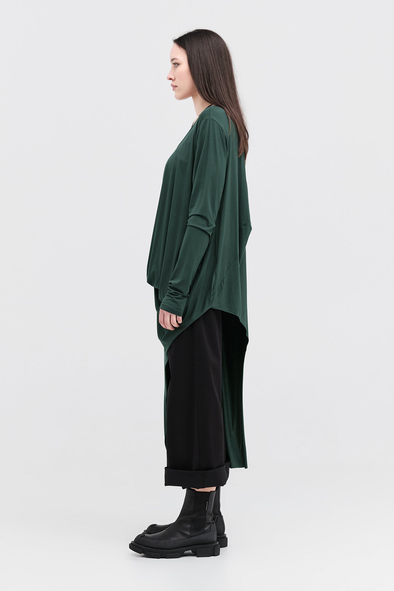 Taylor Rotate Tunic - Greenstone