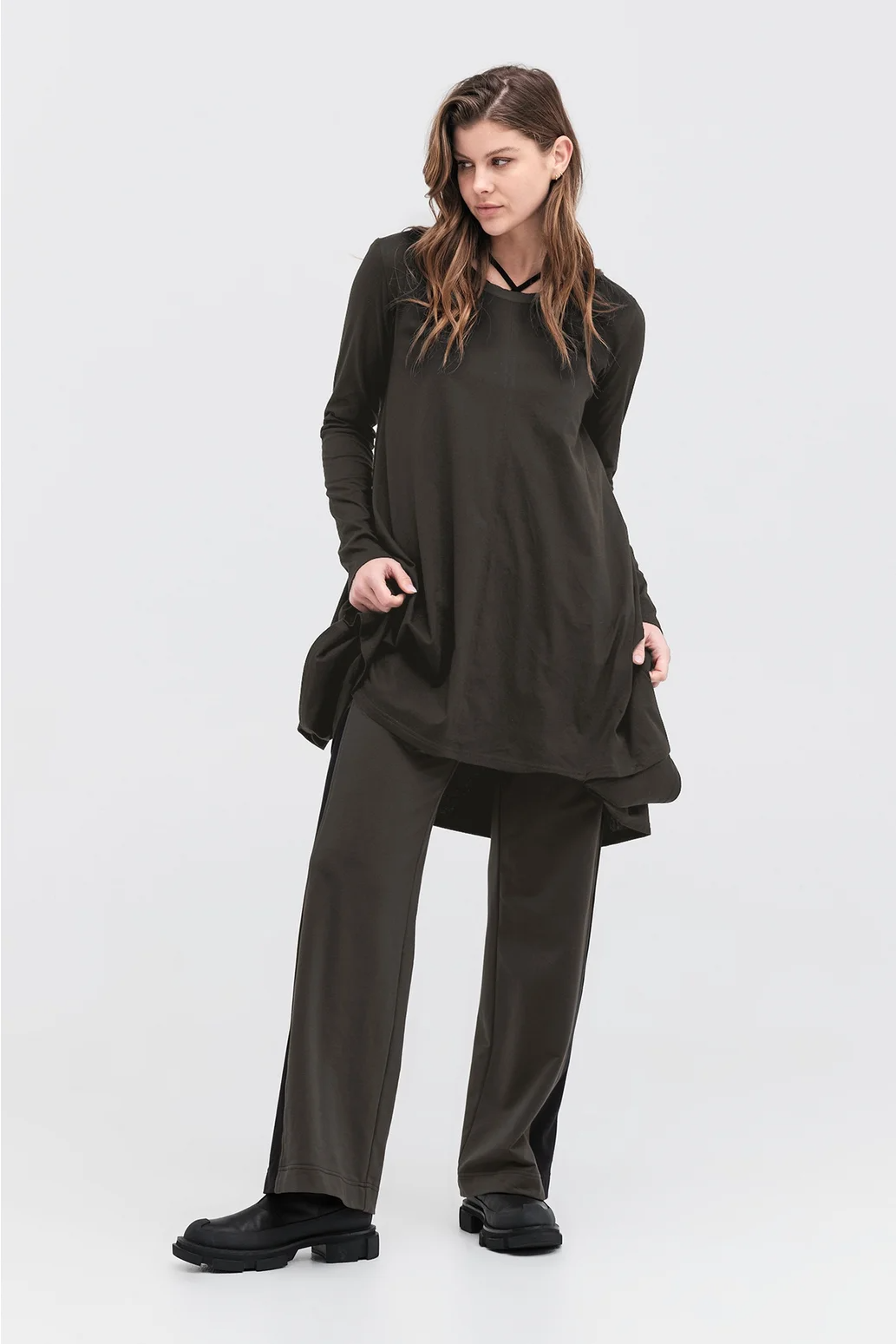 Taylor Fall Tunic - Tarmac