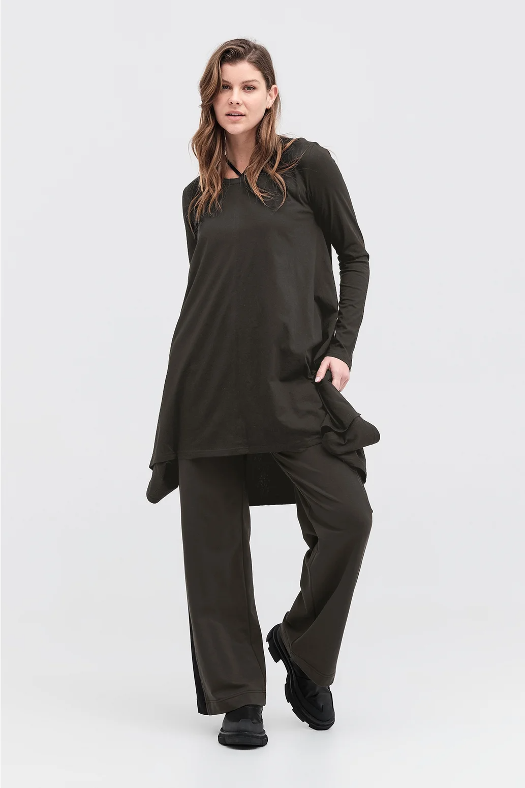 Taylor Fall Tunic - Tarmac