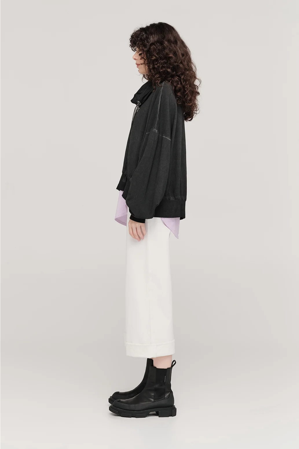 Taylor Boulder Sweat - Blackened Grey