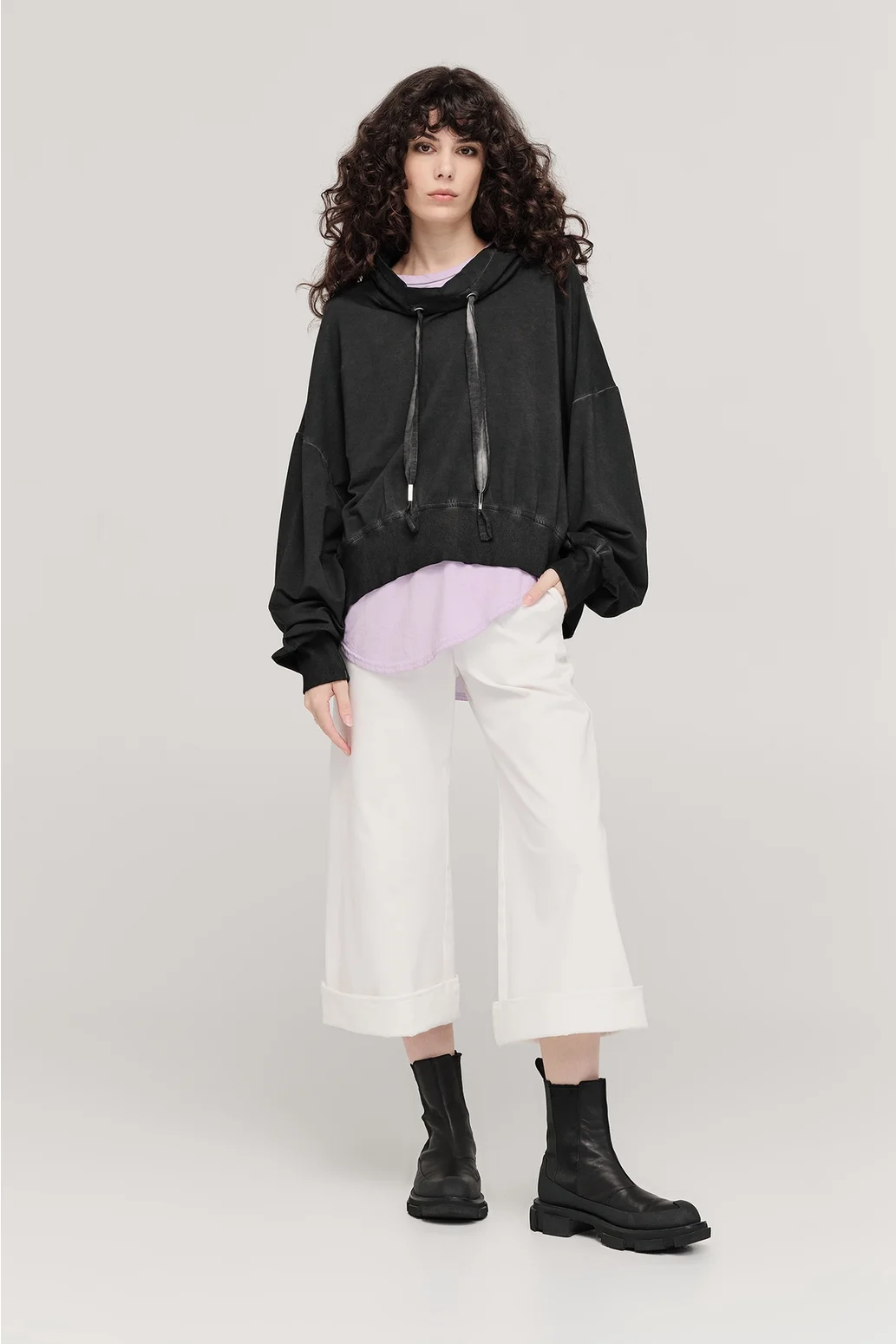 Taylor Boulder Sweat - Blackened Grey