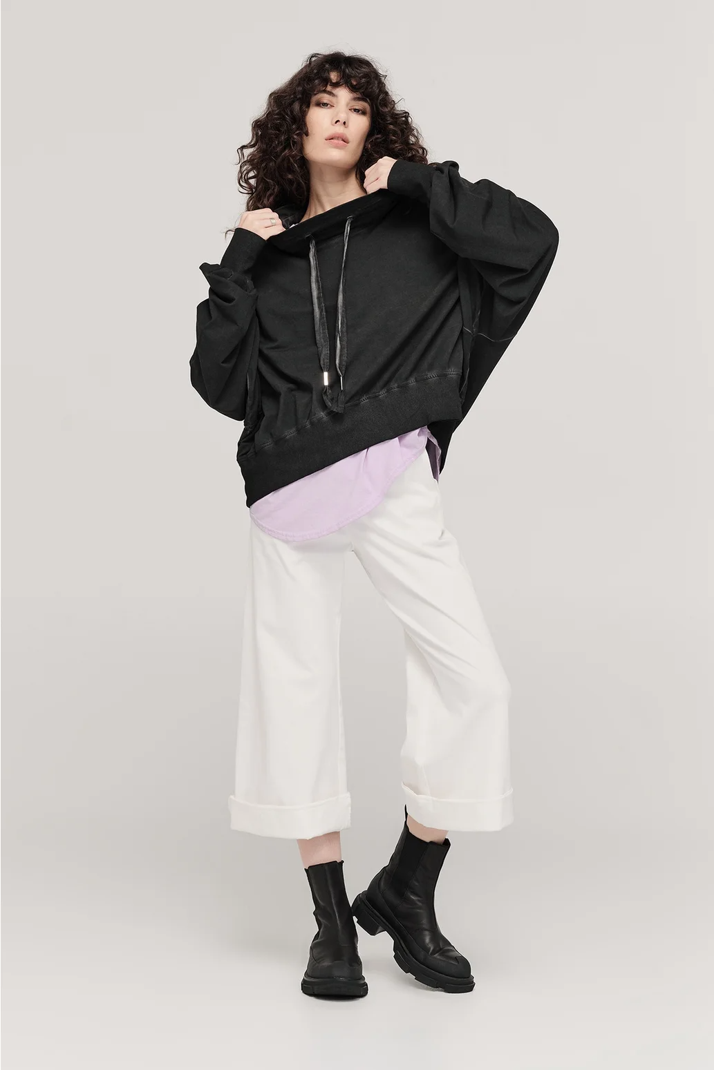 Taylor Boulder Sweat - Blackened Grey