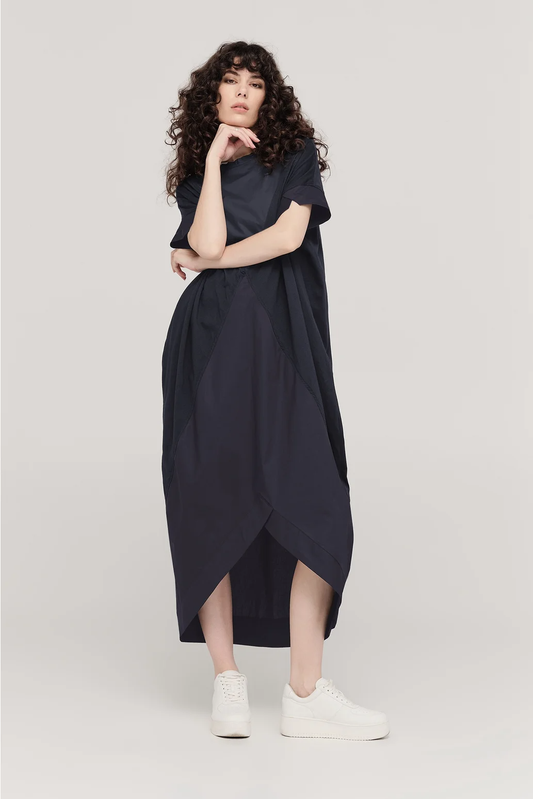 Taylor Divide Dress - Midnight