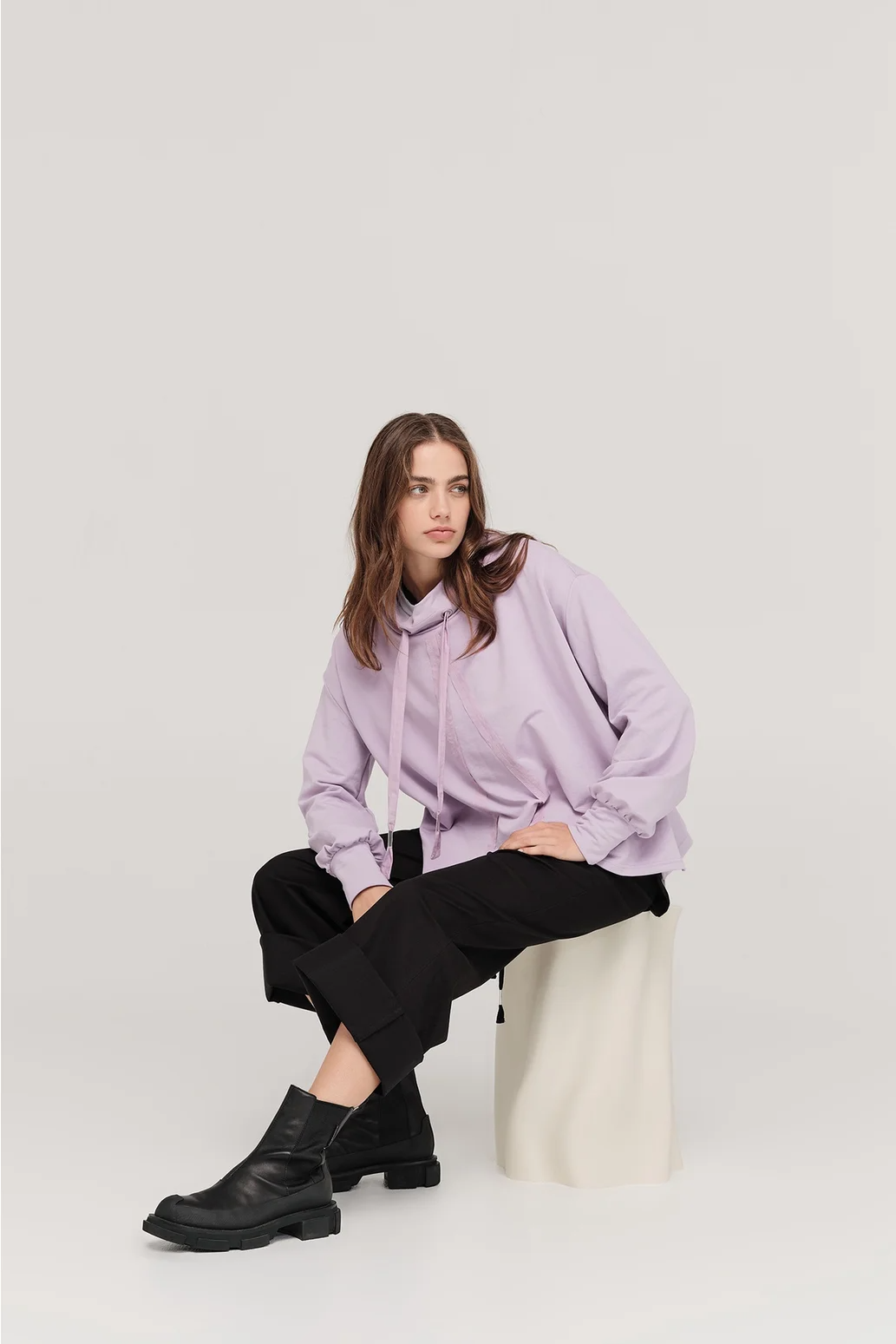 Taylor Divided Brink Sweater - Quartz