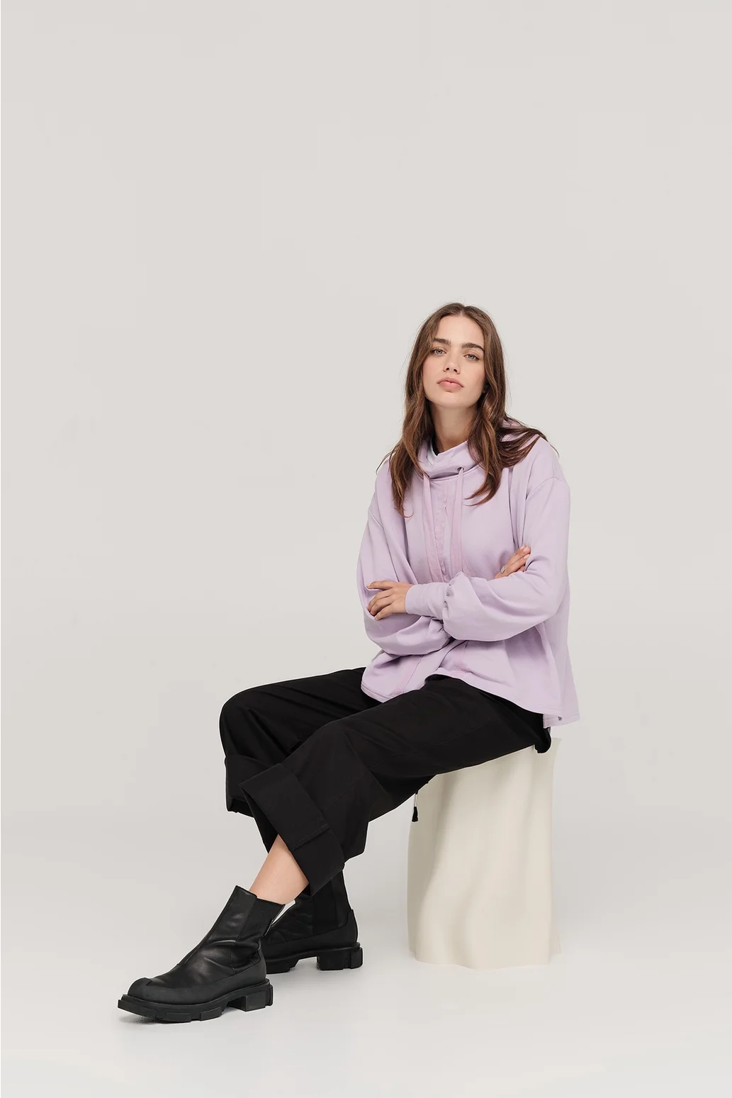 Taylor Divided Brink Sweater - Quartz