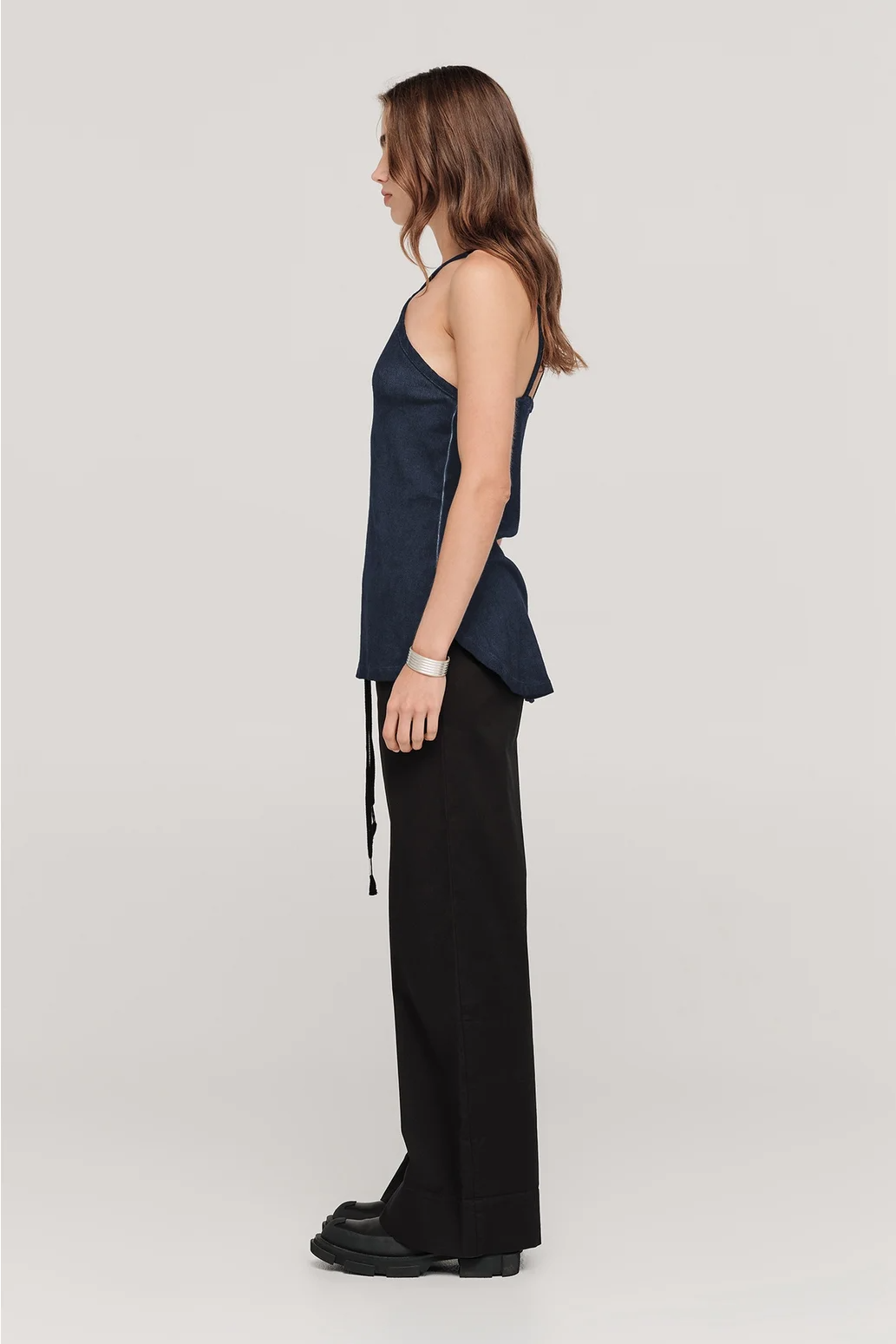 Taylor Straight Extended Tank - Diffused Midnight