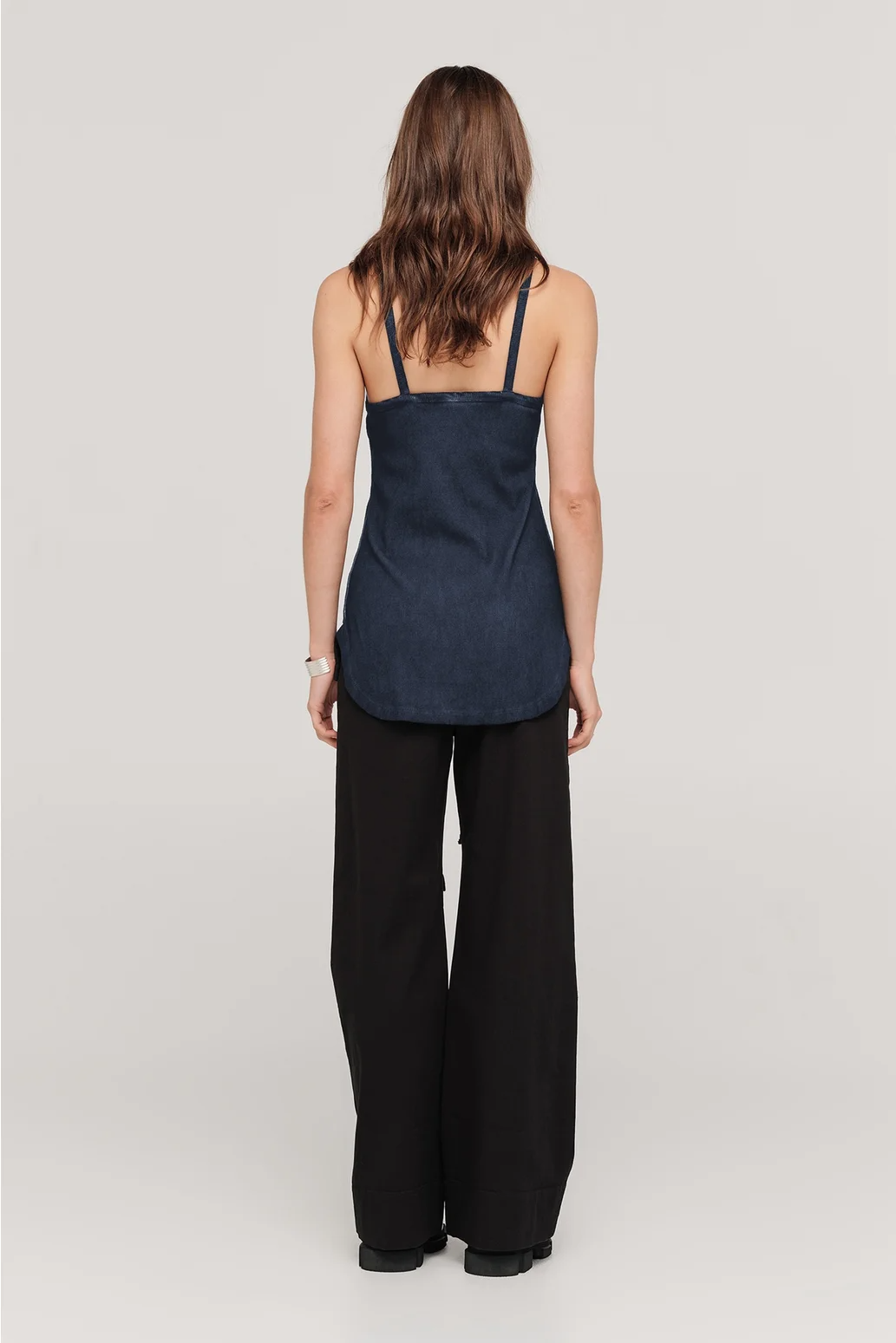 Taylor Straight Extended Tank - Diffused Midnight
