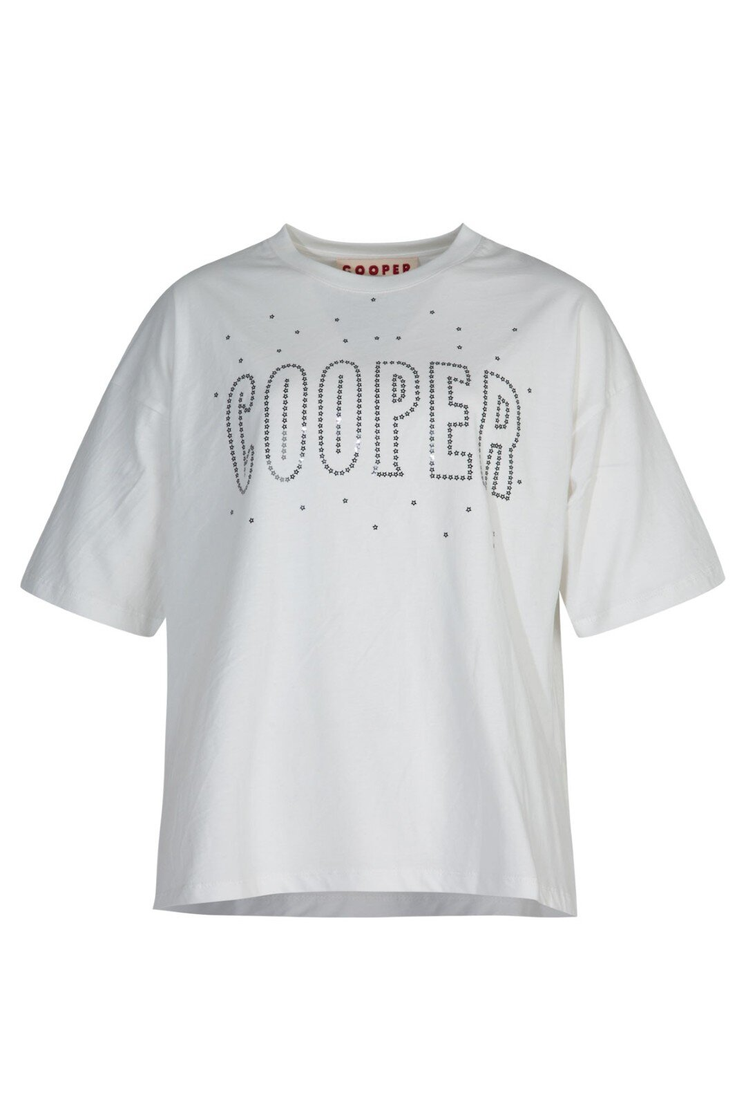 Cooper Sparkle Stars T-Shirt - White
