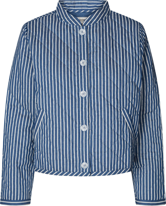 Lollys Laundry EmiliaLL Jacket LS - Stripe Blue