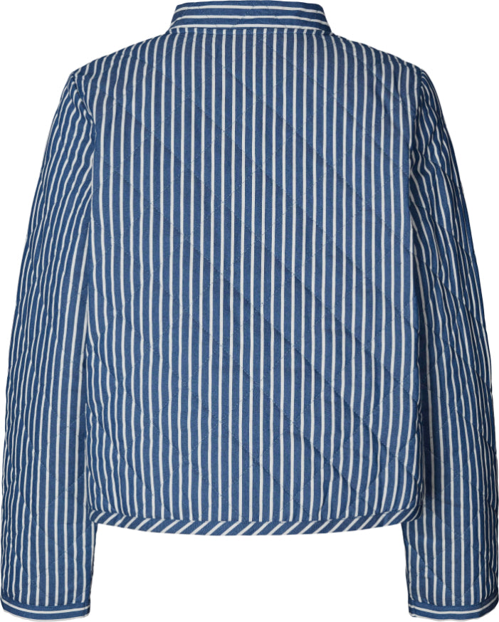 Lollys Laundry EmiliaLL Jacket LS - Stripe Blue