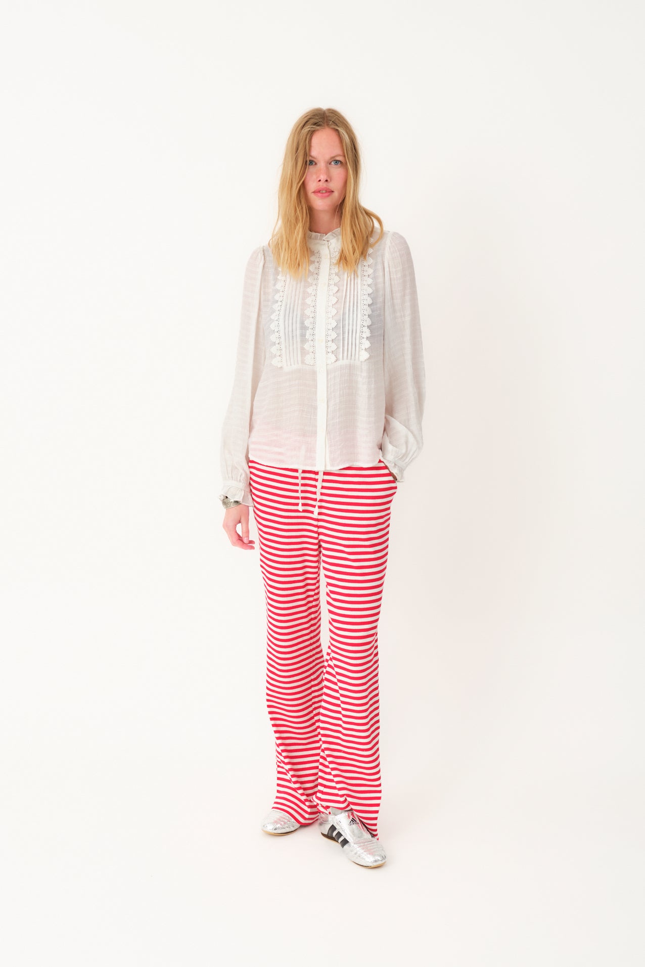 Lollys Laundry ArielLL Shirt LS - White