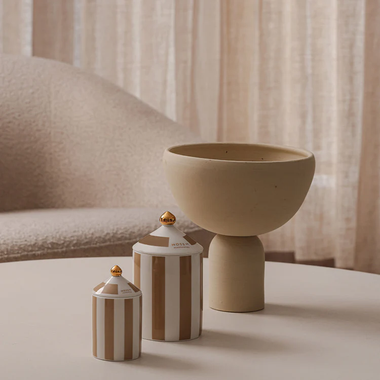 Moss St. Ceramic Candle 100g - Patchouli Pear & Oud