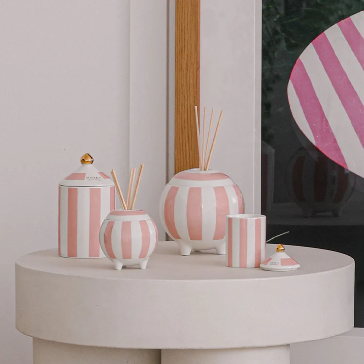 Moss St. Ceramic Candle 100g - Raspberry Honey & Musk