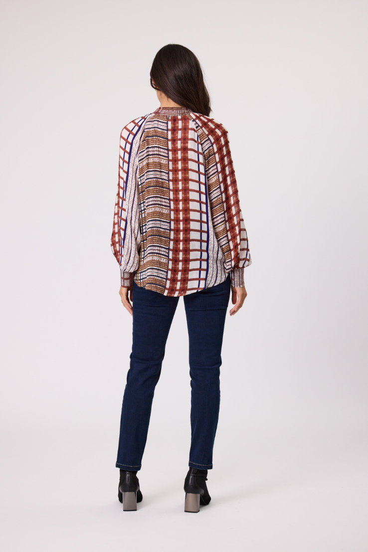 Design Nation Riches Top - Riches Print