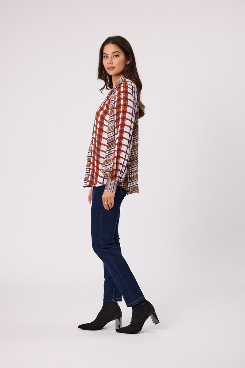 Design Nation Riches Top - Riches Print