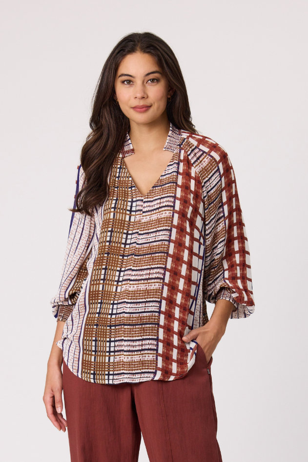 Design Nation Riches Top - Riches Print