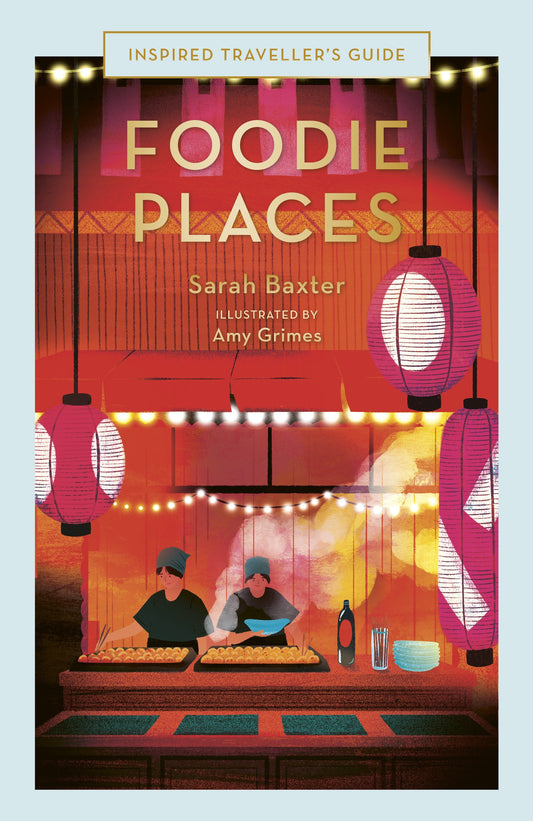 Publisher's Distribution Foodie Placed - Inspired Traveller's Guide Book