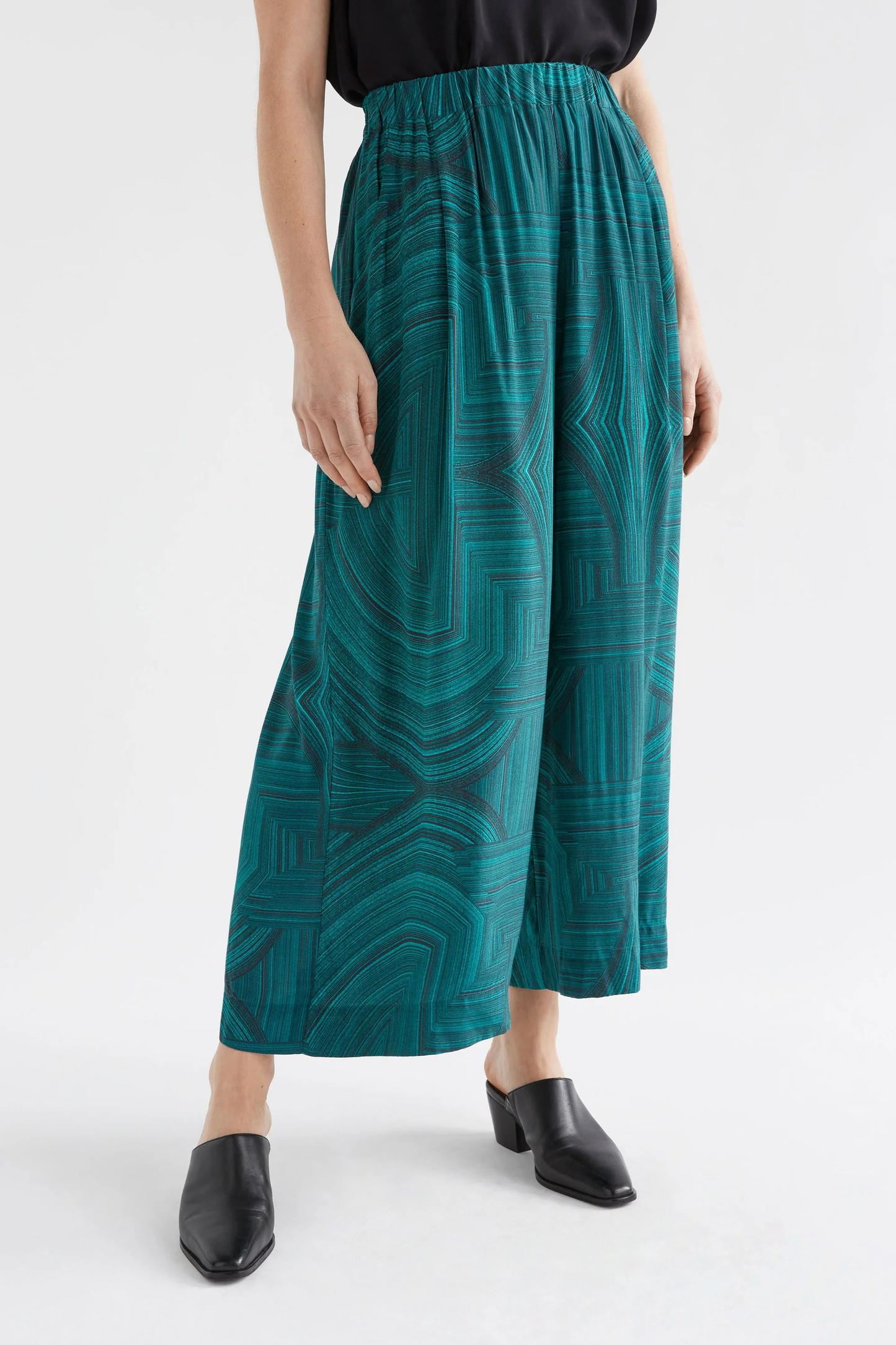 Elk Krava Pant - Malachite Print
