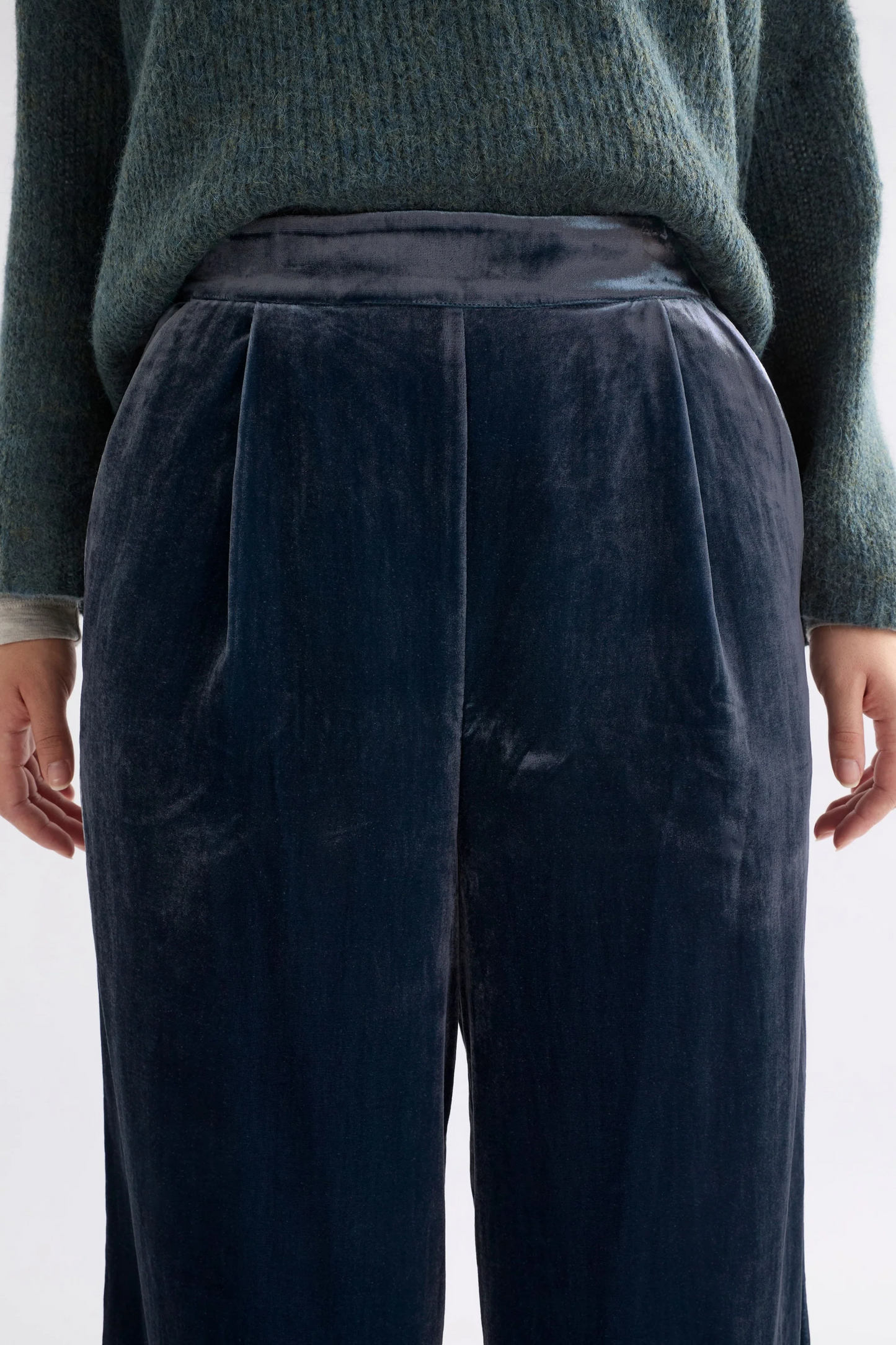 Elk Suuri Wide Leg Pant - Blue Steel