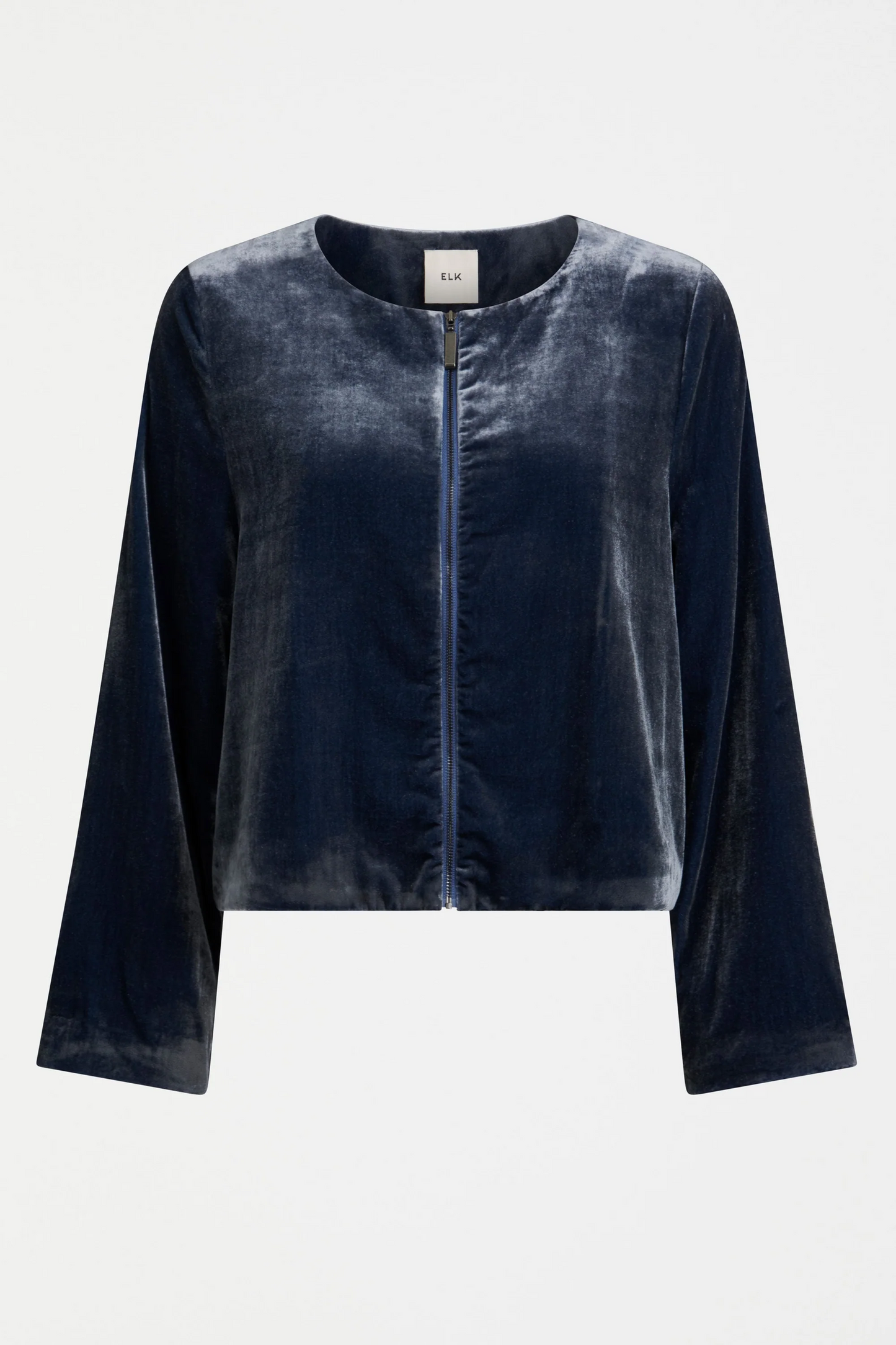 Elk Suuri Zip Jacket - Steel Blue