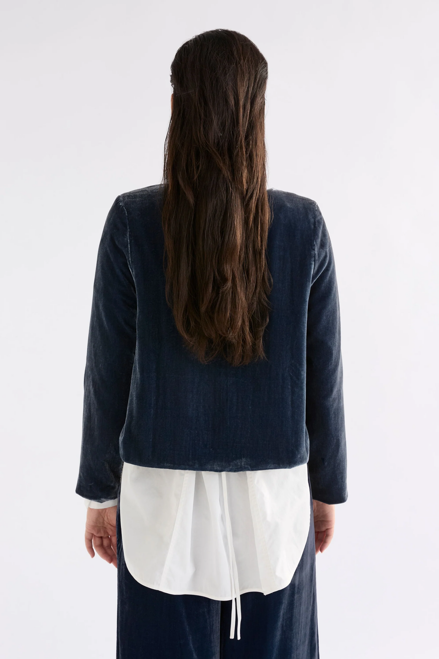 Elk Suuri Zip Jacket - Steel Blue