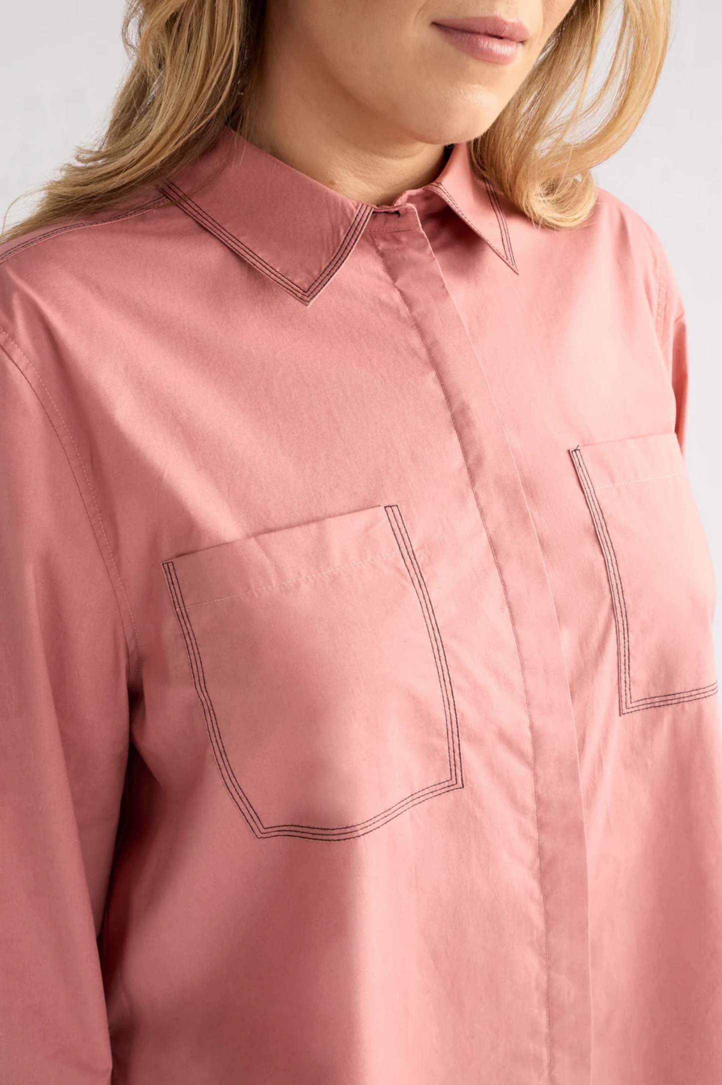 Elk Salli Shirt - Clay Pink