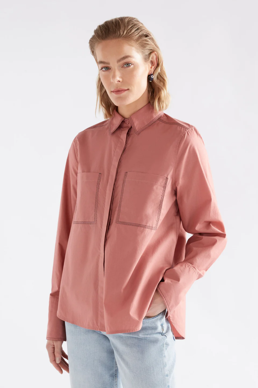 Elk Salli Shirt - Clay Pink