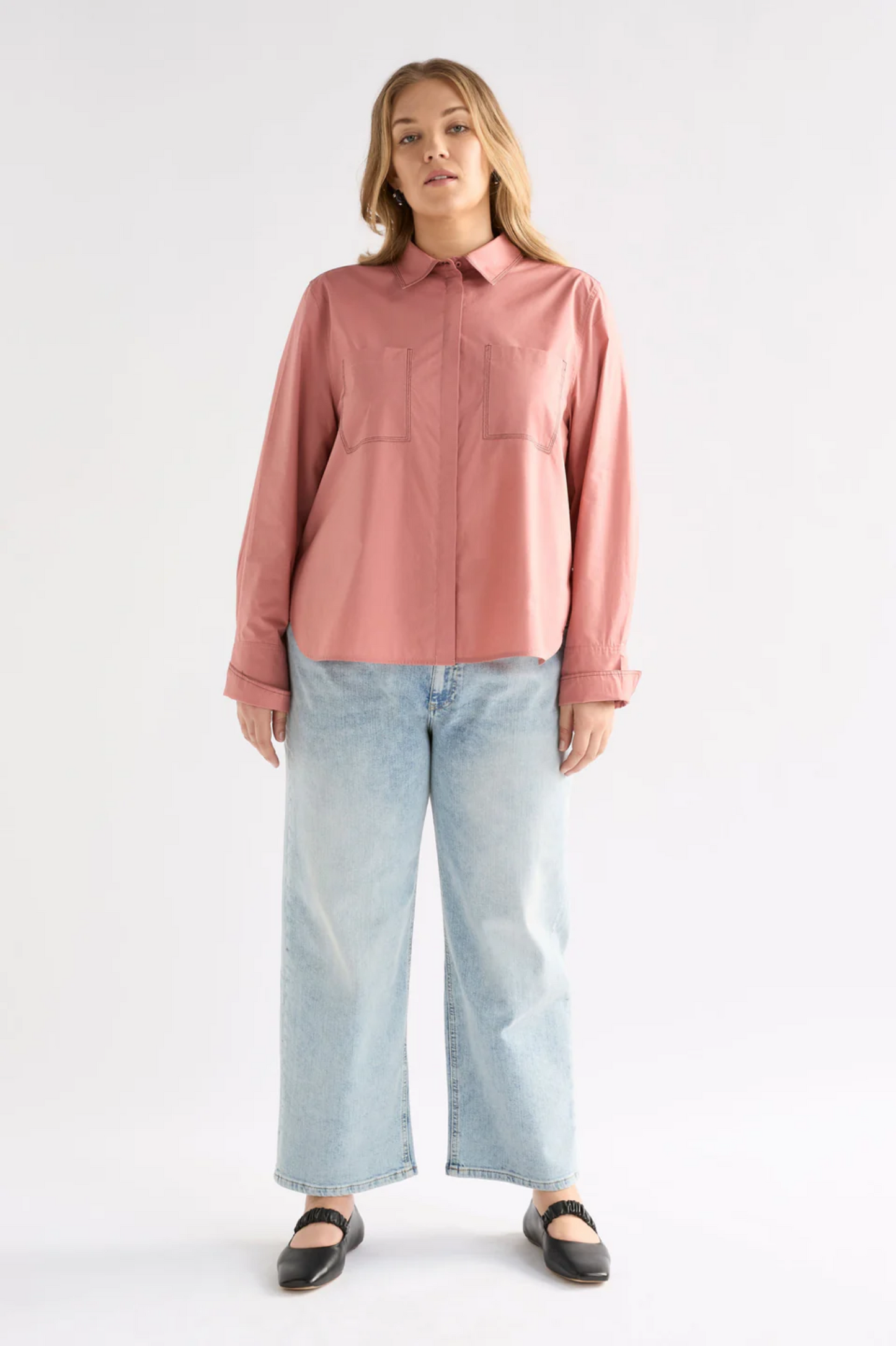 Elk Salli Shirt - Clay Pink