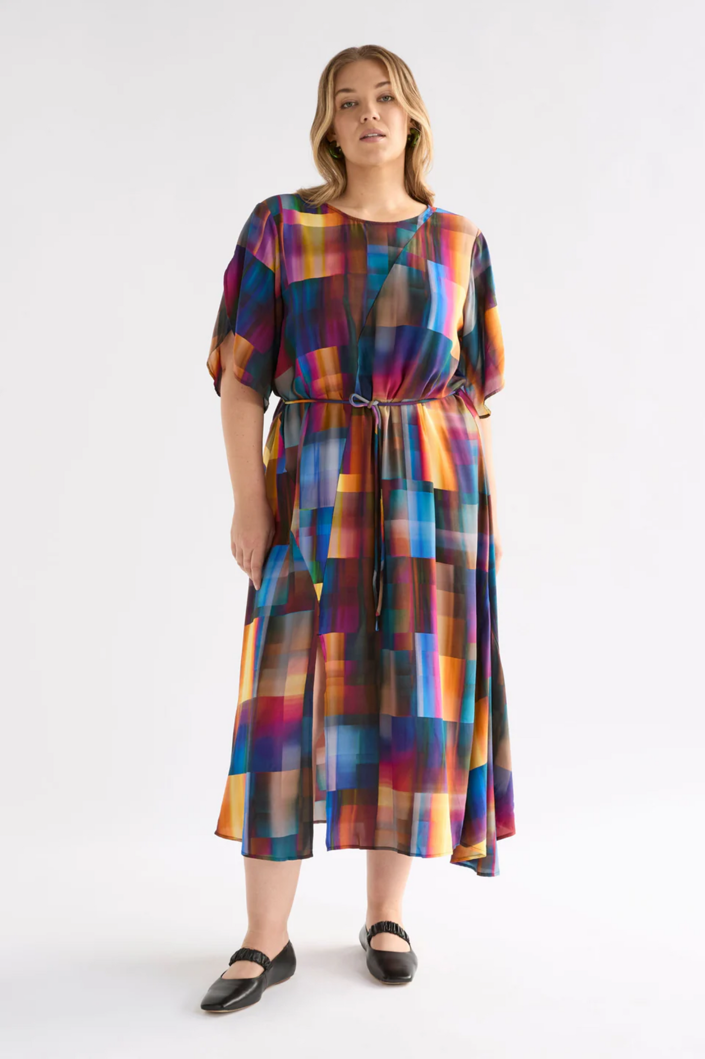Elk Byde Dress - Ekko Print