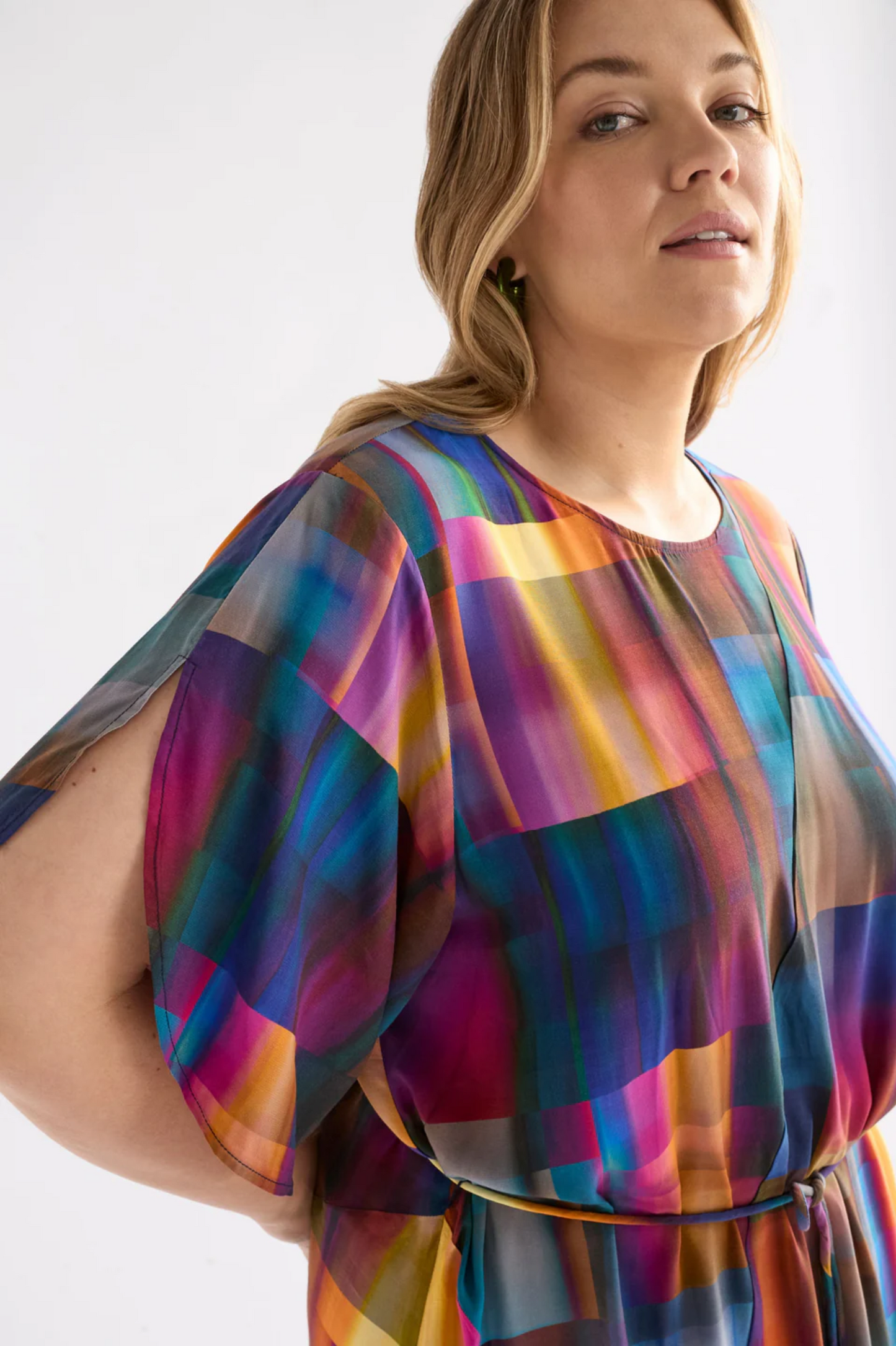 Elk Byde Dress - Ekko Print