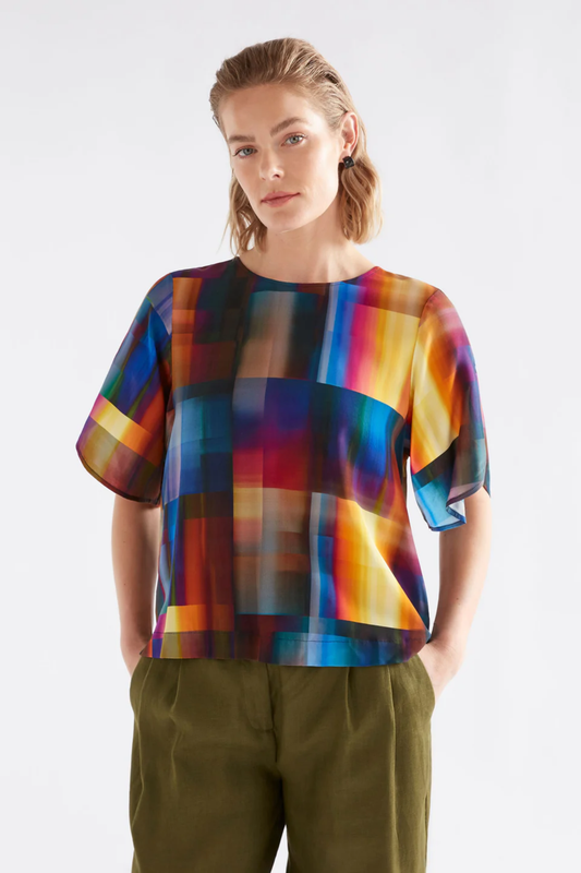 Elk Byde Top - Ekko Print