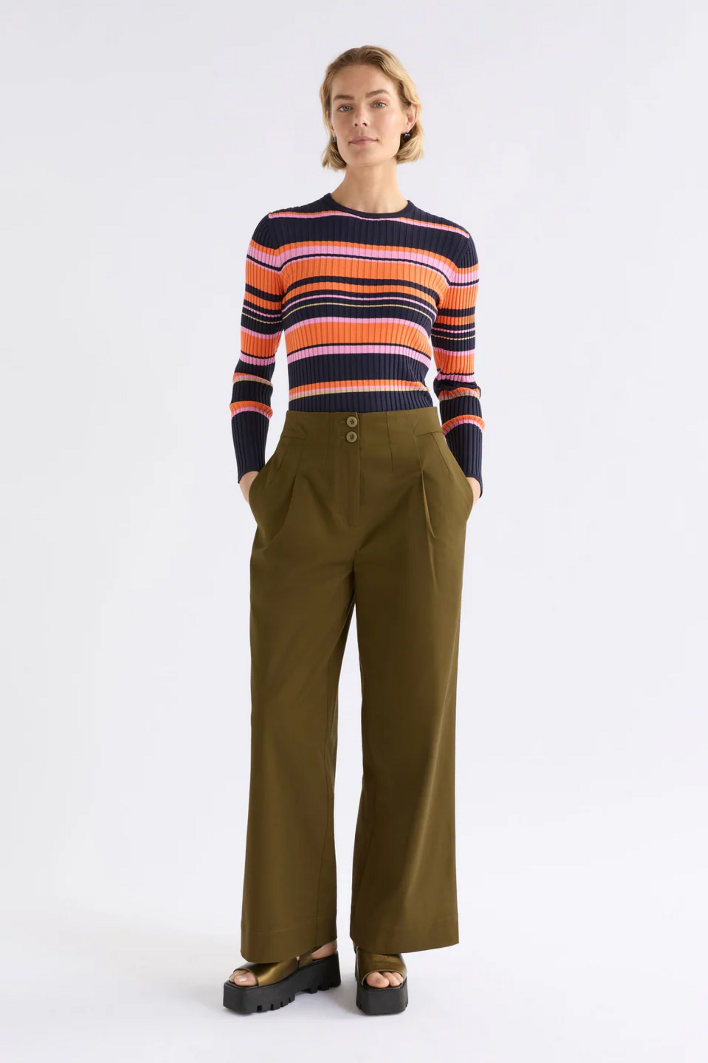Elk Ellem Pant - Olive