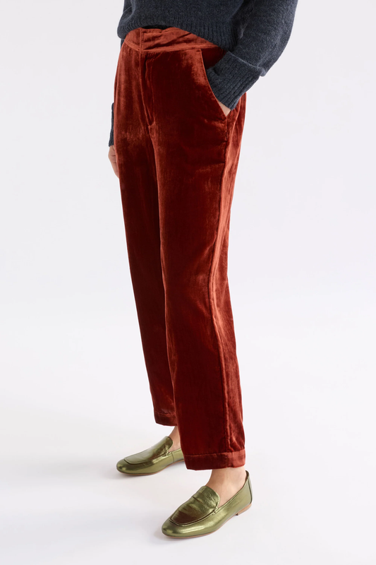 Elk Suuri Velvet Pant - Spice
