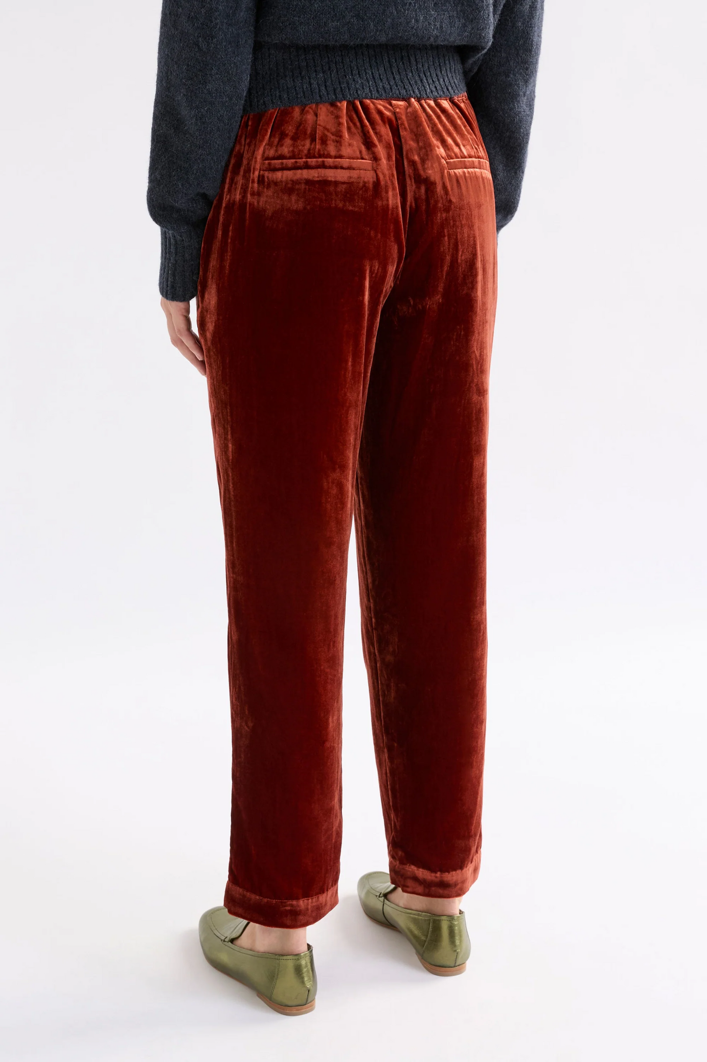 Elk Suuri Velvet Pant - Spice