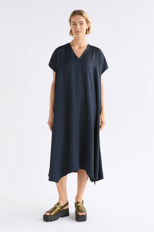 Elk Hullu Dress - Navy