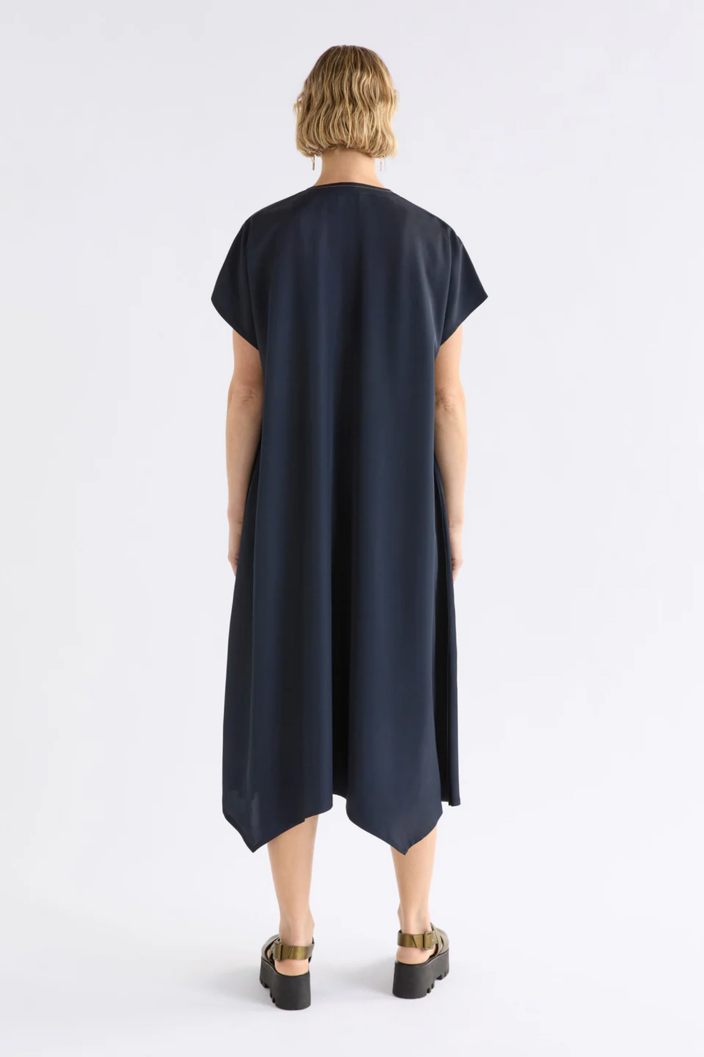 Elk Hullu Dress - Navy