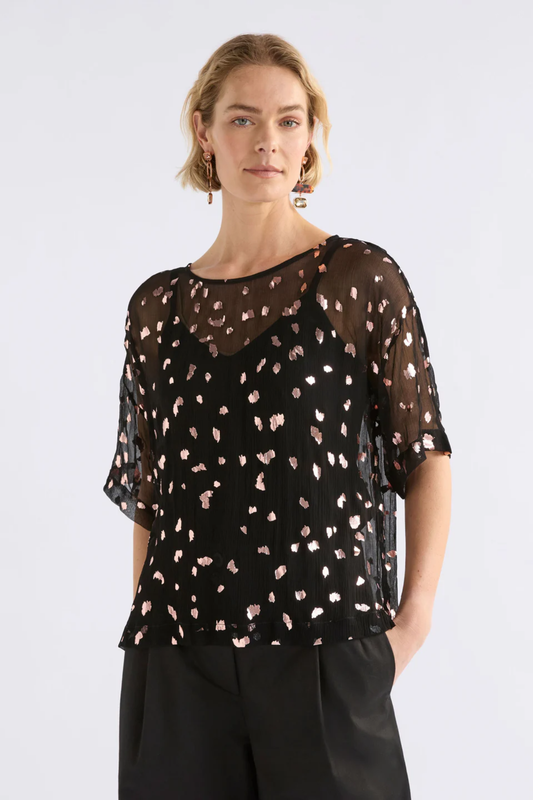 Elk Artii Top - Interstellar Foil Print