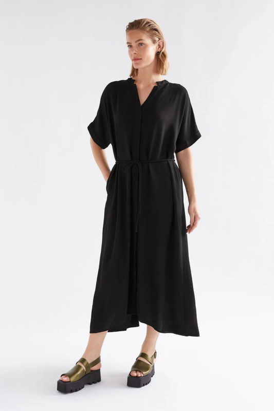 Elk Omia Shirt Dress - Black