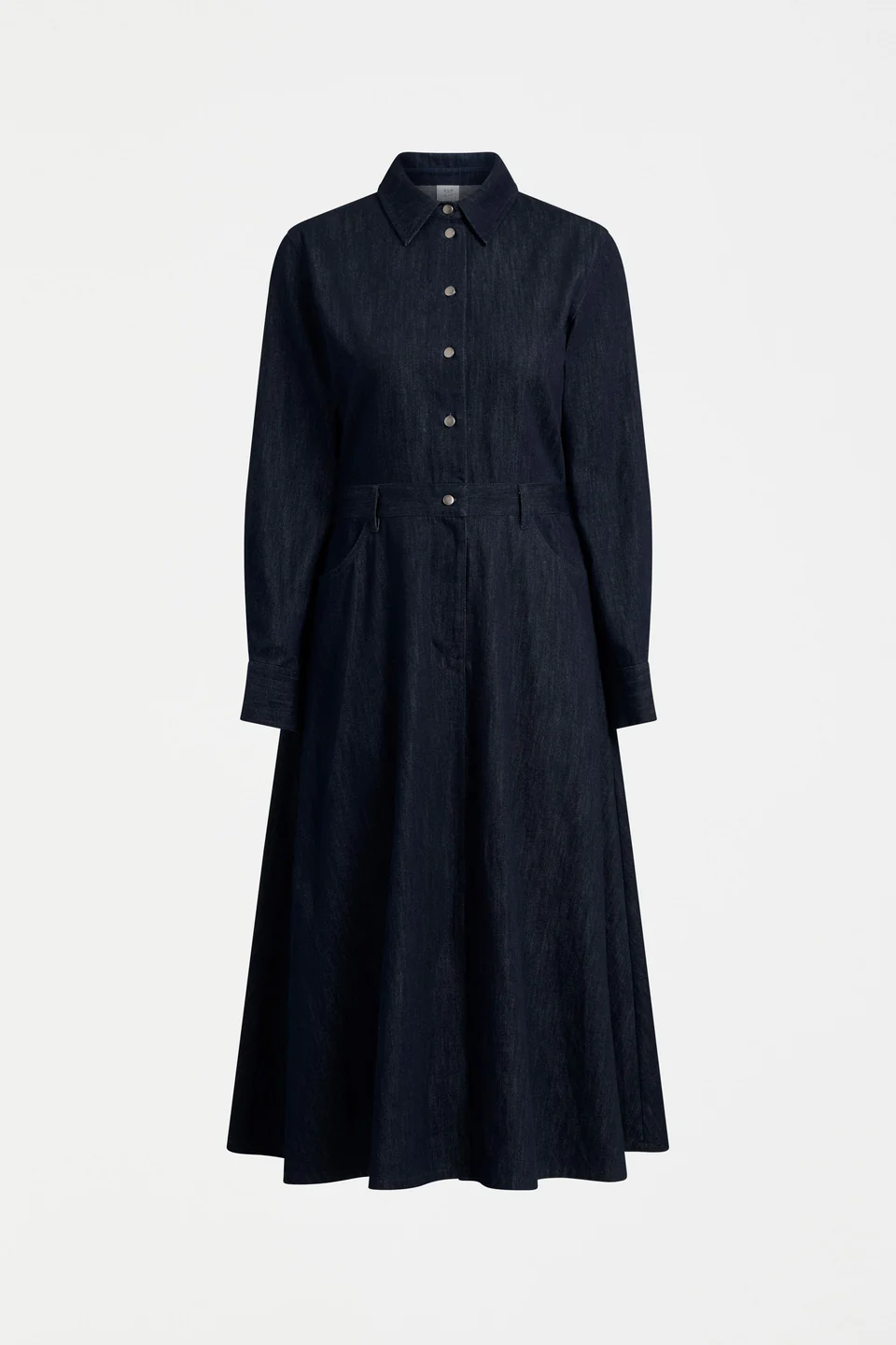 Elk Gerber Dress - Dark Blue Wash
