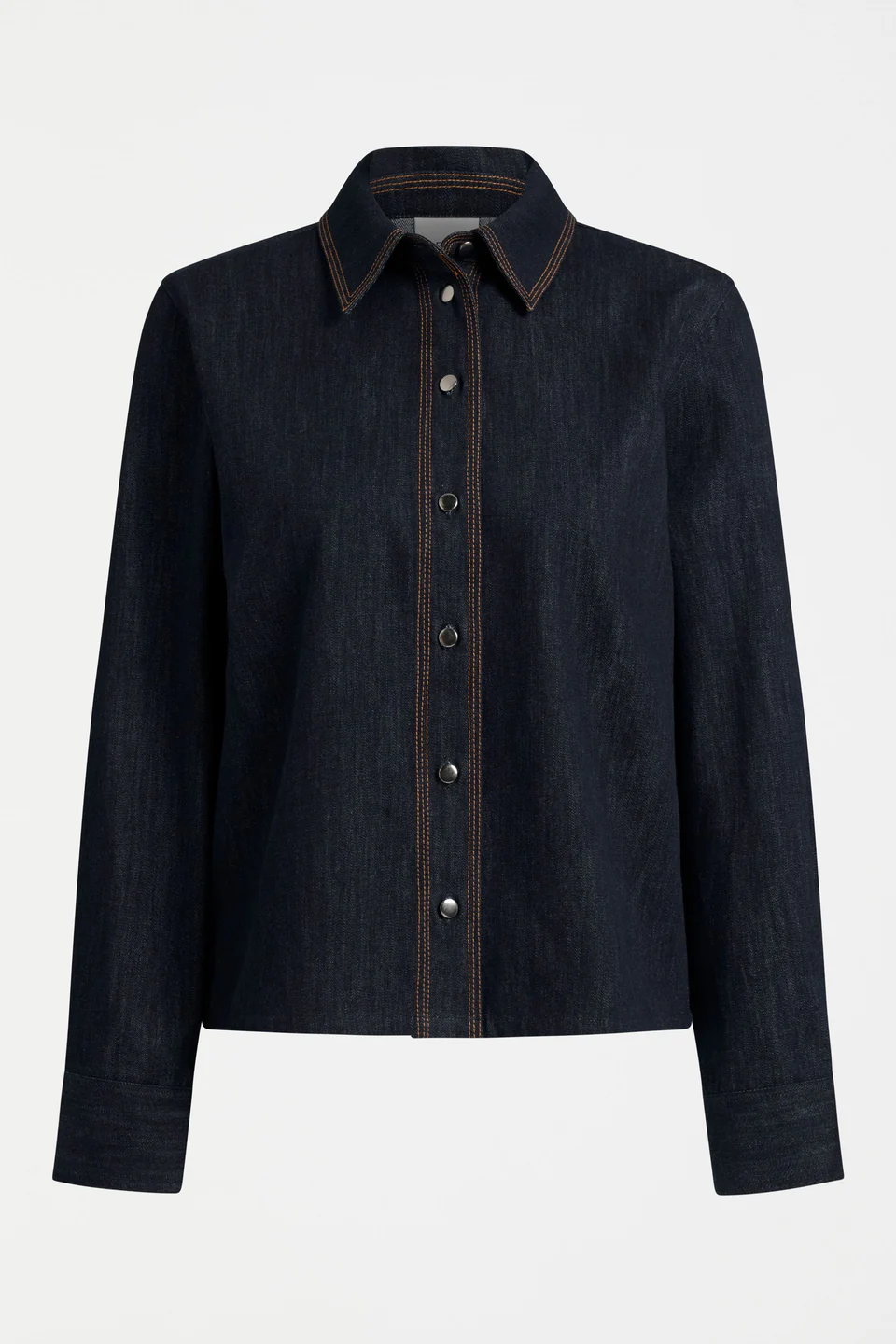Elk Gerber Shirt - Dark Blue Wash