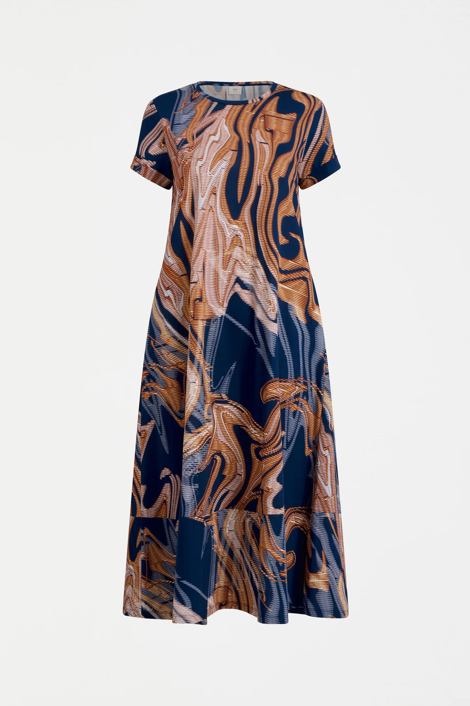 Elk Haki Dress - Brandr Print