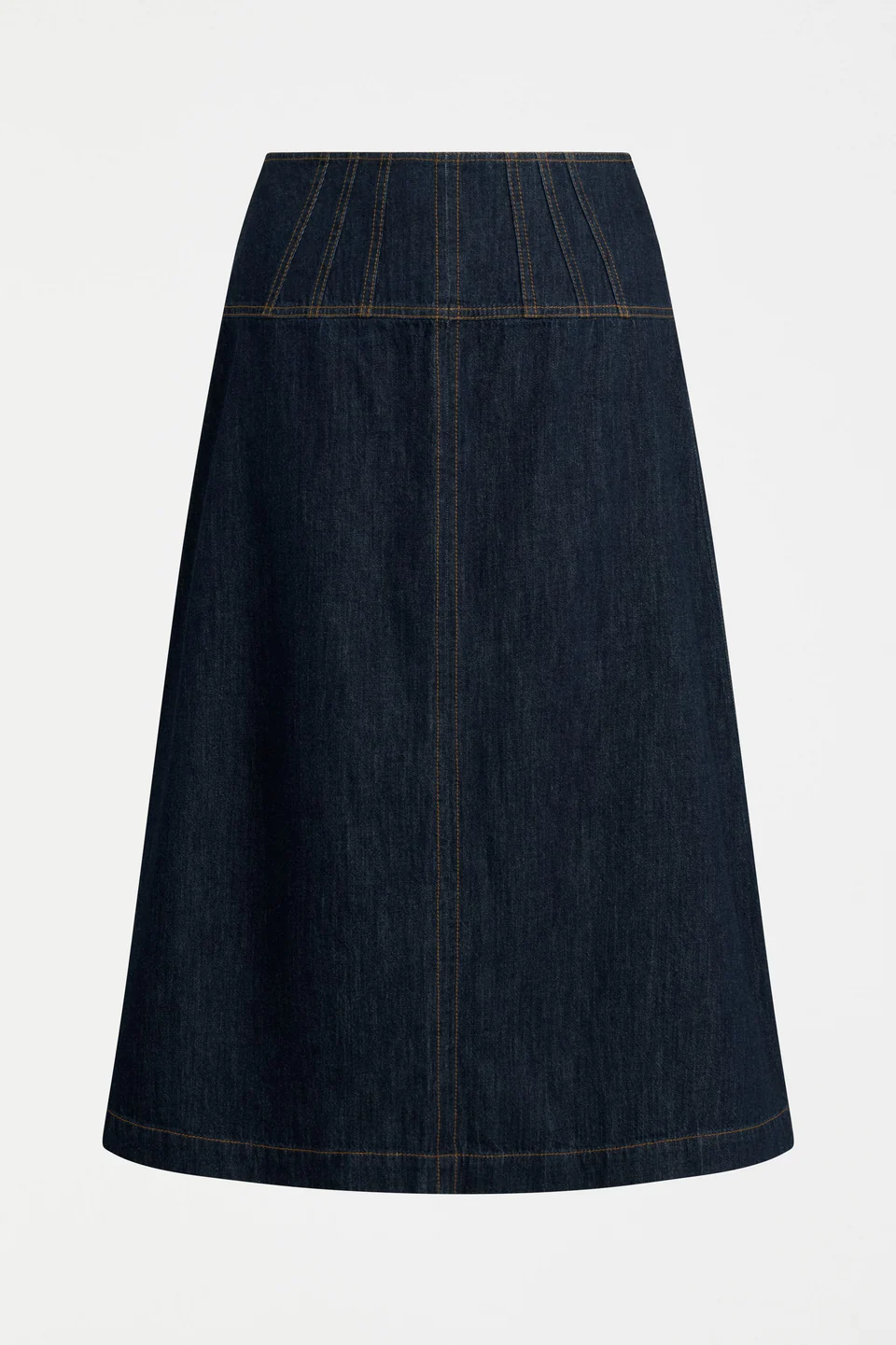 Elk Valor Skirt - Mid Blue Denim