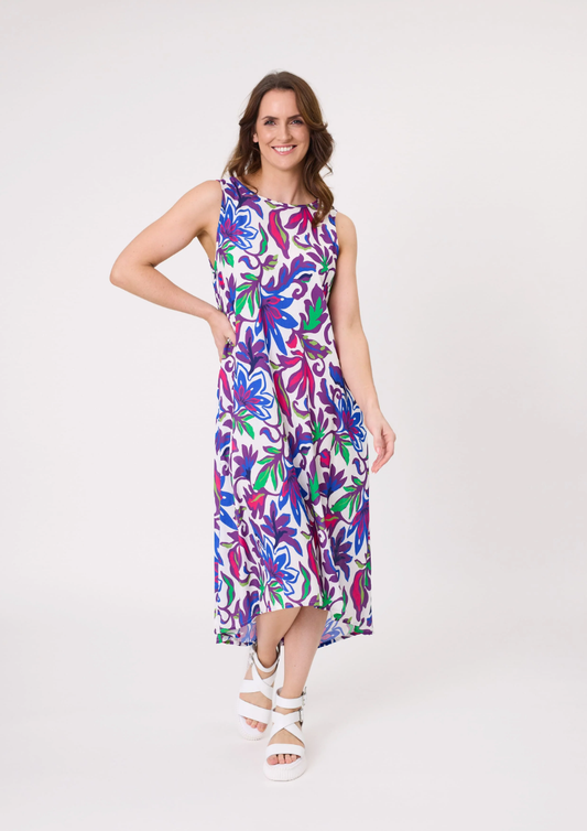 Lemon Tree Ana Dress - Floral Print